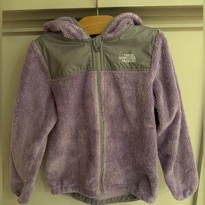 Girls NorthFace Purple Jacket - Size 6
